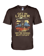 Get In Loser V-Neck T-Shirt tile