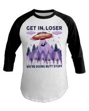 Get In Loser Baseball Tee tile