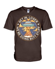 Get In Loser V-Neck T-Shirt tile