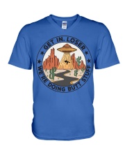 Get In Loser V-Neck T-Shirt tile