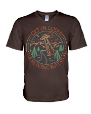 Get In Loser V-Neck T-Shirt tile