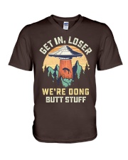 Get In Loser V-Neck T-Shirt tile