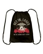 Get In Loser Drawstring Bag tile