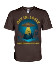 Get In Loser V-Neck T-Shirt tile