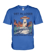 Get In Loser V-Neck T-Shirt tile