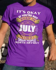 July Queens - Perfect Present For The Queens - Classic T-Shirt apparel-classic-tshirt-lifestyle-28