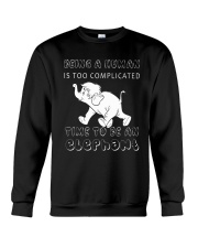 Time to be an Elephant Crewneck Sweatshirt thumbnail