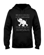 Time to be an Elephant Hooded Sweatshirt thumbnail