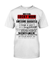 Surgeon lucky mom Classic T-Shirt front