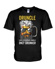 DRUNCLE V-Neck T-Shirt tile