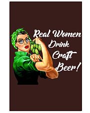 REAL WOMEN DRINK CRAFT BEER Vertical Poster tile