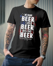 I LIKED BEER STILL LIKE BEER Classic T-Shirt lifestyle-mens-crewneck-front-6