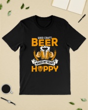 GOOD CRAFT BEER MAKES MY HEART HAPPY Classic T-Shirt lifestyle-mens-crewneck-front-19