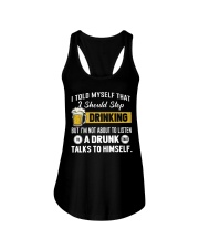I should stop drinking Ladies Flowy Tank thumbnail