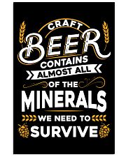 CRAFT BEER CONTAINS ALMOST ALL OF THE MINERALS 11x17 Poster thumbnail