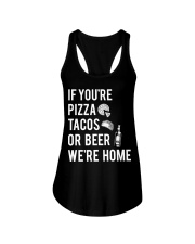 If you're pizza tacos Ladies Flowy Tank thumbnail