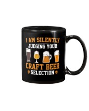I AM SILENTLY JUDGING YOUR CRAFT BEER SELECTION Mug tile