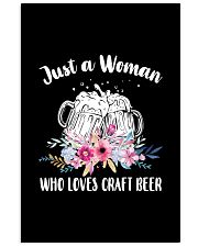 JUST A WOMAN WHO LOVES CRAFT BEER Vertical Poster tile