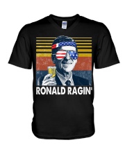 Ronald Ragin' V-Neck T-Shirt thumbnail
