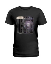 Beer - Hello Darkness Galaxy Ladies T-Shirt tile