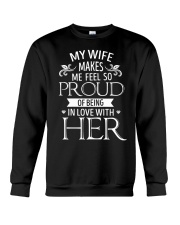 My-Wife-Proud Crewneck Sweatshirt thumbnail