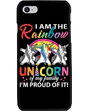 RAINBOW UNICORN Phone Case tile