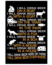 I WILL DRINK BEER EVERYWHERE 11x17 Poster thumbnail