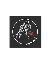 I HATE PEOPLE Square Magnet thumbnail