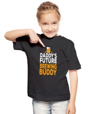 DADDY'S FUTURE BREWING BUDDY Youth T-Shirt lifestyle-youth-tshirt-front-2
