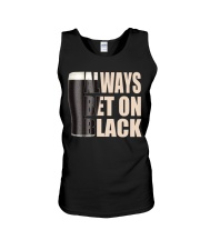 Always Bet On Black Unisex Tank thumbnail