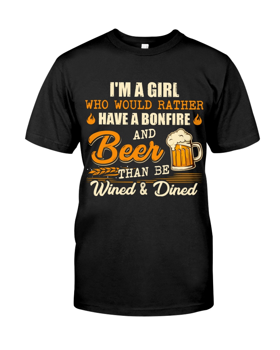 Bonfire and Beer Classic T-Shirt