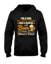 Bonfire and Beer Hooded Sweatshirt thumbnail
