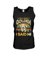 Tell Your Golden I Said Hi T-Shirt Unisex Tank tile