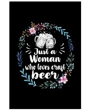 JUST A WOMAN WHO LOVES CRAFT BEER 11x17 Poster thumbnail