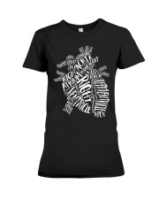 Anatomical Heart Premium Fit Ladies Tee thumbnail