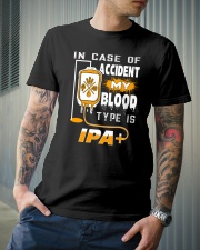 My blood type is IPA Classic T-Shirt lifestyle-mens-crewneck-front-6