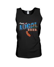 SUPPORT LOCAL BEER Unisex Tank thumbnail