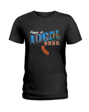 SUPPORT LOCAL BEER Ladies T-Shirt thumbnail