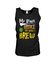My broom broke so now i brew Unisex Tank thumbnail