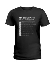 My-Husband-Noun Ladies T-Shirt front