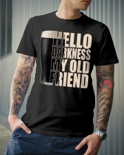 Hello Darkness my old friend Classic T-Shirt lifestyle-mens-crewneck-front-6