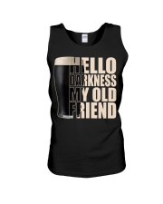 Hello Darkness my old friend Unisex Tank thumbnail