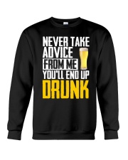 You'll End Up Drunk Crewneck Sweatshirt thumbnail