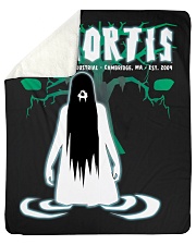 Xmortis Swamp Witch Tees Sherpa Fleece Blanket - 50" x 60" thumbnail