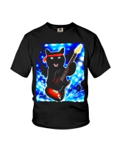 Cat Guitar Shirt Rock Band Tshirts Epic Solo Conce Youth T-Shirt thumbnail