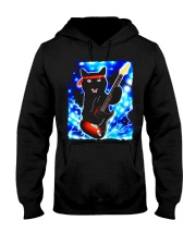 Cat Guitar Shirt Rock Band Tshirts Epic Solo Conce Hooded Sweatshirt thumbnail