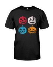 Pumpkin Icon Halloween Funny T-Shirt Premium Fit Mens Tee thumbnail