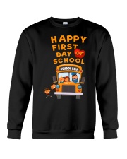 Happy First Day Of School Bus TShirt Crewneck Sweatshirt thumbnail