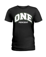 one percent merch Ladies T-Shirt thumbnail