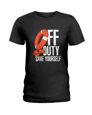Lifeguard Rescue Swimmer Ladies T-Shirt thumbnail
